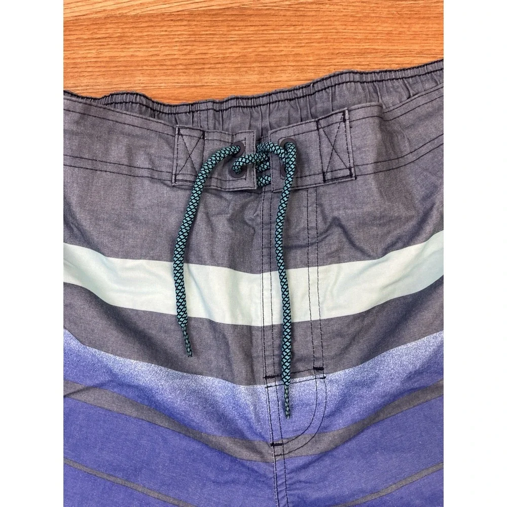 George‎ Mens' Swim Trunks Board Shorts Size 3XL (48-50) Lined Blue NEW